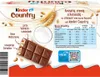 Kinder Country nadziewana mleczna czekolada z płatkami Podgląd zdjęcia produktu 4