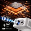 Smart projektor Android 14 4K 300 ANSI WiFi Bluetooth 6 Podgląd zdjęcia produktu 5