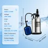 Pompe pour eaux sales 550W Pompe submersible 230V Pompe de Voir les images du produit 7