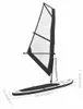 Nafukovací stand up paddleboard s plachtou červeno-bílý Náhled obrázku produktu 8