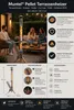 Eden Outdoor Feuerrohr Klassik,Edelstahl Feuersäule und Produktbild-Vorschau 5
