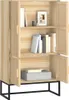 vidaXL Credenza 70x35x125 cm materiale a base di legno Anteprima dell’immagine prodotto 3