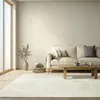 PASSUA Dywan 170 x 150 cm kremowy Plush - imitacja skóry  z Podgląd zdjęcia produktu 2