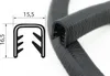 KS8-12S Kantenschutzprofil schwarz Klemmbereich 8-12 mm / Produktbild-Vorschau 1
