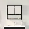 A bathroom vanity with a medicine cabinet and sink. Produktbild-Vorschau