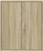 vidaXL Dressoir Sonoma-eikenhout, 60x31x70 cm, houtvezel Productafbeelding-voorbeeld 5