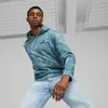 PUMA Power Sommer Print Hoodie Herren 84 - adriatic L Produktbild-Vorschau 3