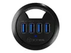ICY BOX IB-HUB1403 Tisch-Hub 4x USB 3.0 Type-A Produktbild-Vorschau 7