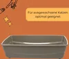 2er Set Katzenklo XXL Katzentoilette offen ohne Deckel Produktbild-Vorschau 4