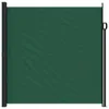 vidaXL Tenda laterale estensibile Verde scuro 200x300 cm Anteprima dell’immagine prodotto 3
