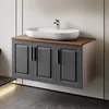 Waschtisch Set Arin | Waschbecken mit Unterschrank 100 cm | Produktbild-Vorschau 1