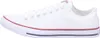 A side view of a white Converse All Star low-top sneaker. Voir les images du produit