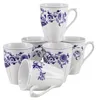 CreaTable, 25335, Flora Zwiebelmuster, Kaffeebecher 6-tlg, Produktbild-Vorschau 2