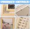 Boho Decor Foto Rahmen Wicker Rattan Collage Bild Rahmen Produktbild-Vorschau 4