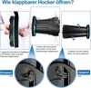 Tragbarer Klapphocker, Tragbarer Klappstuhl, Einziehbarer Produktbild-Vorschau 4