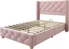 okwish Polsterbett Jugendbett 90×200cm Einzelbett mit Produktbild-Vorschau 10