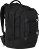 A black satch backpack is shown from the side against a white background. Náhled obrázku produktu