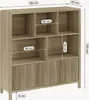 Komoda wysoka „Lukkodso” 102 x 98 x 30 cm Kredens z 3 Podgląd zdjęcia produktu 4