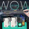 Leder Look Silikon Hülle für Samsung Galaxy S23 Ultra, 2x Produktbild-Vorschau 4