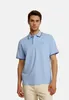 Gant Polo bleu clair Coton Coupe normale Unicolore Voir les images du produit 2