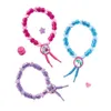 Perlenarmband-Set | 3 Schnüre+Verschlüsse+Perlen+Sticker | Voir les images du produit 7