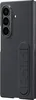 A close-up side view of a black Samsung Galaxy Z Fold 7 phone case with a built-in stand. Náhľad obrázku produktu