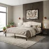 Letto imbottito ML-Design 180x200 cm, beige, letto Anteprima dell’immagine prodotto 8