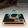 A close-up shot of a smartphone case with a ring holder, showcasing its design and features. Produktbild-Vorschau