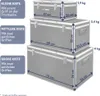 trucky Aluminium 3er Set Boxen Alukiste 3x Alu Box Koffer Produktbild-Vorschau 6