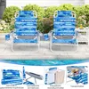 COSTWAY Strandstühle 2er Set klappbar, Campingstühle mit Produktbild-Vorschau 6
