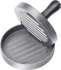 Pressa per hamburger in acciaio inox antiaderente 11,5 cm Anteprima dell’immagine prodotto 1