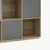 Buffet « Trömi » à 3 portes, 75 x 120 x 30 cm, aspect chêne Voir les images du produit 9