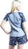 Lilo & Stitch Schlafanzug Damen Weird But Cute blau L Produktbild-Vorschau 6
