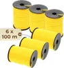 Maurerschnur gelb 6er Set Richtschnur 100 m 2 mm reißfeste Produktbild-Vorschau 1
