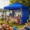 Relaxdays gazebo pannelli laterali set di 2 3 x 3 m gazebo Anteprima dell’immagine prodotto 3