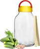 GARDENLINE glazen pot van 3 liter + deksel + receptenhouder Productafbeelding-voorbeeld 7