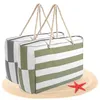 BigDean Strandtasche XXL 2 Stück große Badetasche mit Produktbild-Vorschau 1