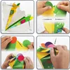 com-four® 4x Schultüte 30cm, Geschwisterschultüten aus Produktbild-Vorschau 3