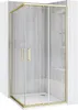 Cabine Doccia Rea City Brush Gold 90X90 Anteprima dell’immagine prodotto 1