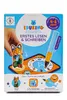 The image shows the front of a product box for a children's educational game. Produktbild-Vorschau