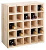 Casier à vin Zeller 25 bouteilles, pin, 52 x 25 x 52 cm, Voir les images du produit 7