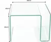 Fantome 50 cm Couchtisch aus Glas Produktbild-Vorschau 6