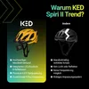 75 KED MTB Fahrradhelm SPIRI II TREND, Amber Matt Produktbild-Vorschau 4