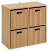 Niedriges offenes Regal TASSO, 68,5 x 32 x 68,5 cm Produktbild-Vorschau 6