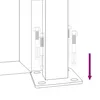 vidaXL Gartentor 100x125 cm Cortenstahl Baumdesign Produktbild-Vorschau 10