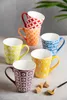 Excelsa zestaw 6 kubków Etnika porcelana 27,5 cl kolorowy Podgląd zdjęcia produktu 2