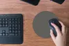MuchoWow® Mauspad Mousepad Grau - Farben - Einfarbig 20x20 Produktbild-Vorschau 4