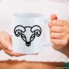 Huuraa Kaffeetasse Widder Sternzeichen Symbol 330ml Weiß Produktbild-Vorschau 3