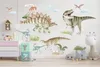 Wandtattoo Dinosaurier, Vulkan, mit umweltfreundlichen, Produktbild-Vorschau 3