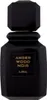 A black perfume bottle with gold lettering on a white background. Voir les images du produit